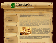Tablet Screenshot of gurukripaheritage.com